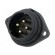 SP21 | socket | male | PIN: 4 | IP68 | screw terminal | 500V | 1.5mm2 | 30A image 1