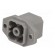 Connector: square | Series: G | socket | male | PIN: 4 | tinned | IP65 | 250V image 2