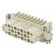 Connector: HDC | contact insert | female | DD | PIN: 25 | 25+PE | crimped paveikslėlis 1