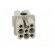 Connector: HDC | contact insert | female | DD | PIN: 8 | 7+PE | size D3A image 9