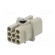 Connector: HDC | contact insert | female | DD | PIN: 8 | 7+PE | size D3A image 6