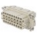Connector: HDC | contact insert | female | DEE | PIN: 32 | 32+PE | crimped image 1
