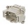 Connector: HDC | contact insert | male | DE | PIN: 6 | 6+PE | size D6B image 1