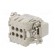 Connector: HDC | contact insert | male | DE | PIN: 6 | 6+PE | size D6B image 6
