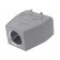 Enclosure: for HDC connectors | size D10B | for cable | straight paveikslėlis 6