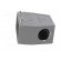 Enclosure: for HDC connectors | size D16B | for cable | angled | PG21 image 3