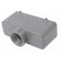 Enclosure: for HDC connectors | size D24B | for cable | straight image 7