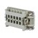 Connector: HDC | contact insert | female | C146 | PIN: 10 | 10+PE | 19A image 6