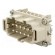 Connector: HDC | contact insert | male | C146 | PIN: 10 | 10+PE | size E10 image 1