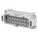 Connector: HDC | contact insert | male | C146 | PIN: 16 | 16+PE | size E16 фото 1