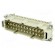 Connector: HDC | contact insert | male | C146 | PIN: 24 | 24+PE | size E24 image 1