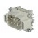 Connector: HDC | contact insert | male | C146 | PIN: 6 | 6+PE | size E6 image 1