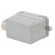 Enclosure: for HDC connectors | C146 | size E10 | for cable | angled фото 6