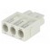 Connector: HAN | module | female | Han Modular C | PIN: 3 | w/o contacts image 2