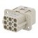 Connector: HDC | contact insert | female | Han Q | PIN: 9 | 8+PE | crimped image 1