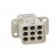 Connector: HDC | contact insert | female | Han Q | PIN: 9 | 8+PE | crimped image 5