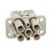 Connector: HDC | female | Han Q | PIN: 6(4+2) | Compact | crimped image 9