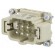 Connector: HDC | contact insert | male | Han E® | PIN: 6 | 6+PE | size 6B image 1