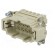 Connector: rectangular | male | Han Ex | PIN: 10 | 10+PE | size 10B | 16A image 2