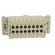 Connector: rectangular | male | Han Ex | PIN: 16 | 16+PE | size 16B | 16A image 5