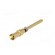 Contact | male | copper alloy | gold-plated | 0.5mm2 | 20AWG | crimped image 6