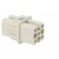 Connector: HDC | contact insert | female | S-D8 | PIN: 8 | size 3A | 10A фото 8