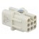 Connector: HDC | contact insert | female | S-D,S-D7 | PIN: 8 | 7+PE | 10A фото 4