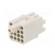 Connector: HDC | contact insert | female | S-Q12/0 | PIN: 13 | 12+PE image 6