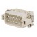 Connector: HDC | contact insert | male | S-A | PIN: 10 | 10+PE | size 10A image 2
