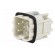 Connector: HDC | contact insert | male | S-A | PIN: 5 | 4+PE | size 3A фото 2
