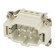 Connector: HDC | contact insert | male | S-E | PIN: 6 | 6+PE | size 6B image 1