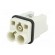 Connector: HDC | contact insert | male | S-Q2/0 | PIN: 3 | 2+PE | size 3A фото 2