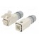 Connector: HDC | male + female | PIN: 4 | 3+PE | size 3A | for cable фото 2