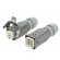 Connector: HDC | male + female | PIN: 5 | 4+PE | size 3A | for cable фото 2