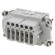 Connector: HDC | female | CDS | PIN: 18 | 18+PE | size 57.27 | 10A | 400V image 1