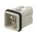 Connector: HDC | contact insert | male | CQ | PIN: 6(5+1) | 5+PE | 16A image 1