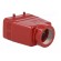 Enclosure: for HDC connectors | 180 °C | size 57.27 | high | M32 | red image 4