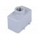 Enclosure: for HDC connectors | size 57.27 | IP66 | M20 | for cable image 1