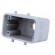 Enclosure: for HDC connectors | size 57.27 | IP66 | M20 | for cable image 2