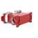 Enclosure: for HDC connectors | 180 °C | size 77.27 | high | M32 | red image 4