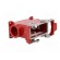Enclosure: for HDC connectors | 180 °C | size 77.27 | high | M32 | red image 8
