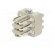 Connector: HDC | male | EPIC STA | PIN: 6 | size H-A 3 | 10A | 60V | 21x21mm image 2