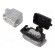 Connector: HDC | male + female | Pitch: 57x27mm | 500V | 16A | PIN: 10 image 1