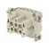 Connector: HDC | contact insert | female | HE | PIN: 6 | 6+PE | size 3 | 16A image 1