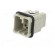 Connector: HDC | male | HD | PIN: 8 | size 1 | w/o contacts | 10A | 50V paveikslėlis 2
