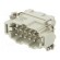 Connector: HDC | male | HE | PIN: 10 | 10+PE | size 4 | 16A | 500V | for cable фото 1