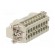 Connector: HDC | male | HE | PIN: 16 | 16+PE | size 6 | 16A | 500V | for cable фото 4