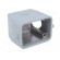 Enclosure: for HDC connectors | HTS | size 3 | Locking: for latch image 8