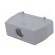 Enclosure: for HDC connectors | HTS | size 8 | PG21 | Pitch: 104x27mm фото 6