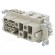 Connector: HDC | female | PIN: 10(4+6) | size 16 | contact insert | 690V image 1